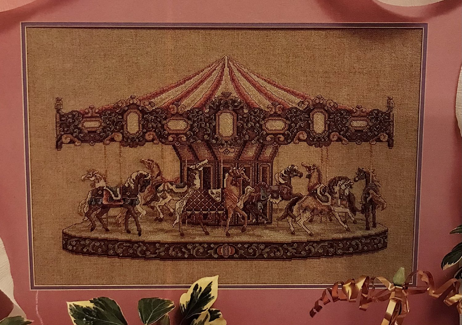 Carousel Theresa Wentzler cross stitch chart