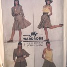 Simplicity 8424 Misses' Pull-On Shorts and Skirt, Top and Unlined Jacket sewing pattern size 6 -10 Simplicity 8424 Misses' Pull-On Shorts and Skirt, Top and Unlined Jacket sewing pattern size 6 -10