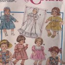 Simplicity Crafts 8796 Doll Clothes Wardrobe 12" to 22" dolls Sewing Pattern