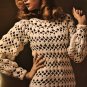 Columbia Minerva 779 Carefree Crochets Retro 70's styles sweaters, tops, tunics crochet pattern