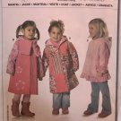 Burda 9676 Childs Coat Sewing Pattern sizes 2 - 6