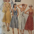 Butterick 5257 Jane Tise - Misses' Culotte Dress & Sundress Sewing Pattern size 8