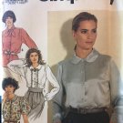 Simplicity 7379 Misses' Blouse with Collar Variations Sewing Pattern size 16 - 24