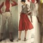 Vogue American Designer 1577 Leo Narducci Misses' Vest, Skirt, Culottes, Top Sewing Pattern Size 12