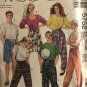 McCall's 5753 Misses Mens Teen Boys Novelty Pants or Shorts Sewing Pattern Waist size 34  1/2" - 36"