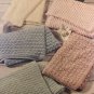 Annies Attic Knit Springtime Throws by Melissa Leapman Knitting Pattern 5 designs 872891
