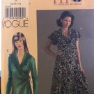 Vogue 8186 Loose-fitting Wrap Dress & Top both w/ Princess Seams Sewing Pattern Size XL XX