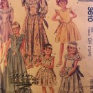 McCall's 3610  Girls' Special Occasion Dress Sewing Pattern Sizes 7 - 10