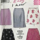 New Look 6843 Easy 1 hour skirt size 8 - 18 sewing pattern
