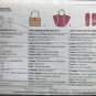 Simplicity 4629 its so easy size tote bags,  purse and flip flop pattern
