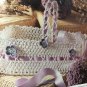 Magic Crochet Magazine 125 April 2000 Thread Crochet Doiles, Bedspread, Baskets, Doll gown & decor