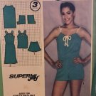 Simplicity 9460 Misses' Super Jiffy Pullover Dress or Top and Shorts sewing pattern size 10