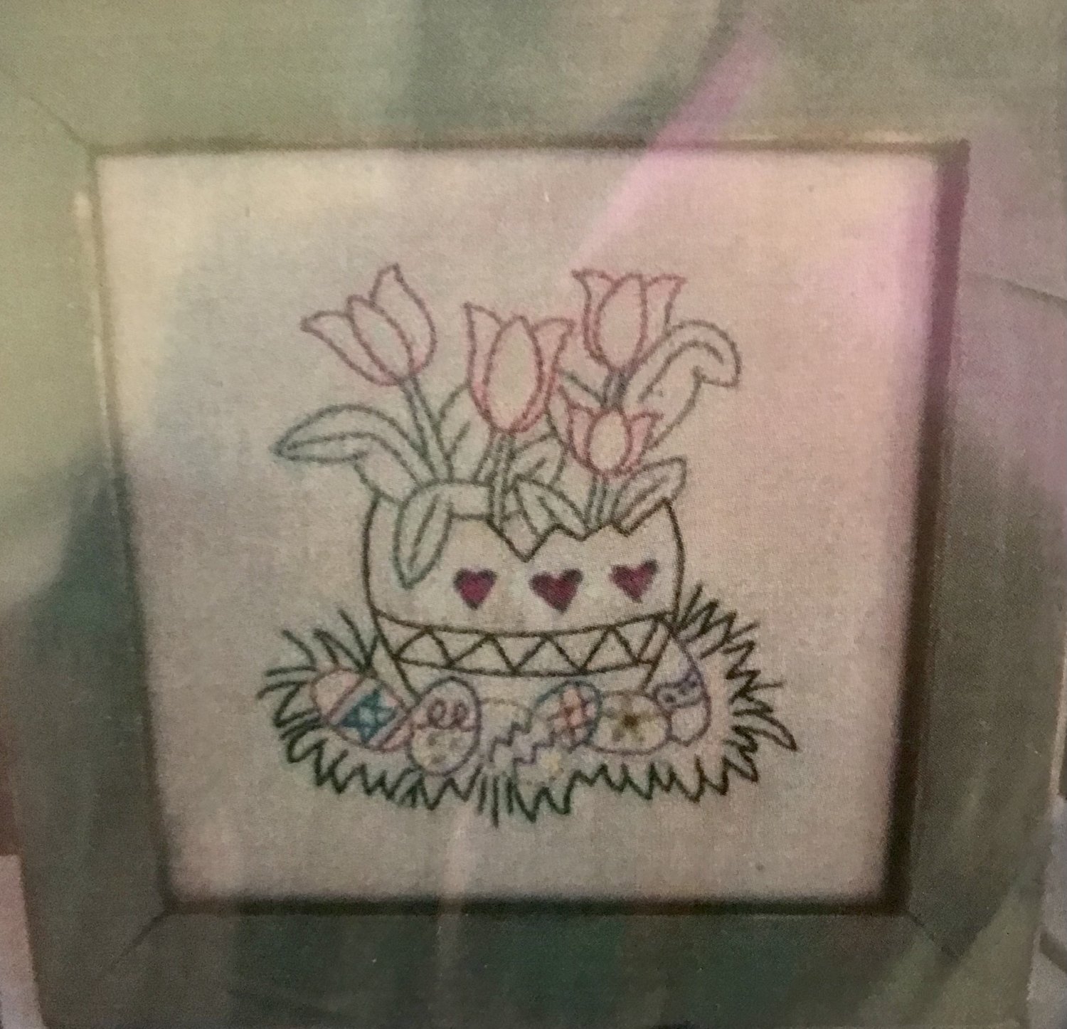 Cedarberry Stitches Embroidery Pattern, Easter Surprise 616 Edith Wrigley