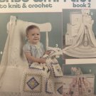 Baby Wrapper Afghans to Knit and Crochet Pattern book 2 Leisure Arts 689
