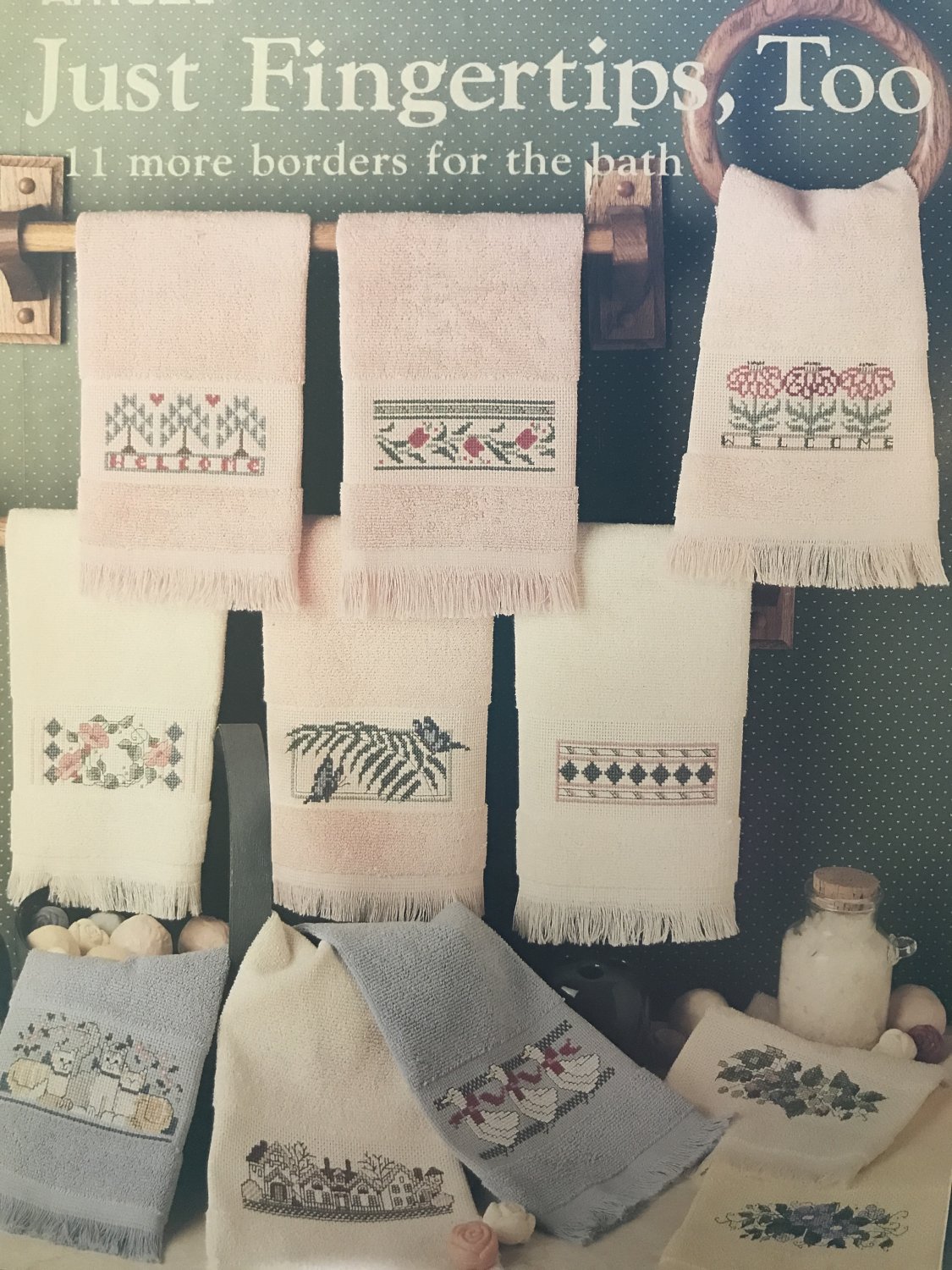 Just Fingertips, Too Cross Stitch Pattern Leisure Arts 668