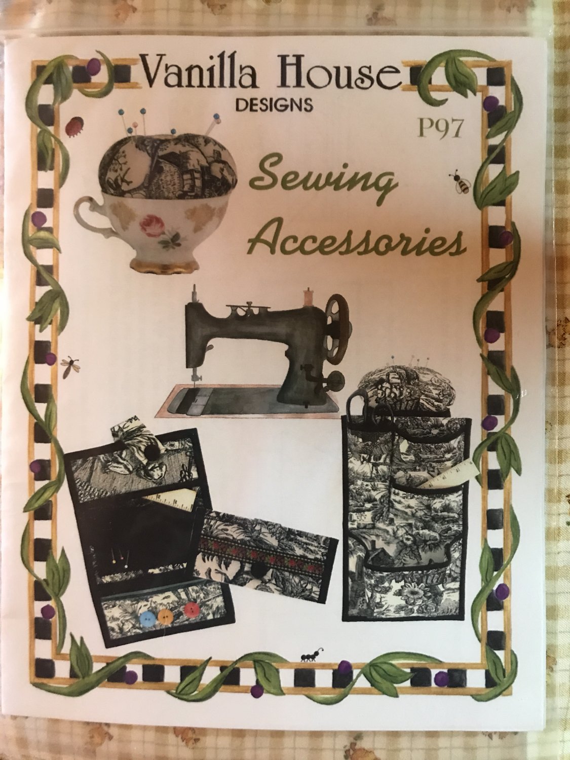 Vanilla House Designs Sewing Accessories Sewing Pattern P97