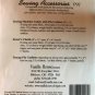 Vanilla House Designs Sewing Accessories Sewing Pattern P97