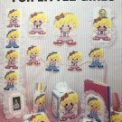 Plastic Canvas for Little Girls Leaflet 120 Needlecraft Ala Mode