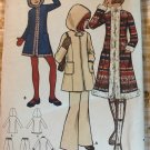 Butterick 6313 GIRLS' COAT & PANTS Sewing Pattern Size 14 uncut
