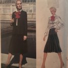 VOGUE 2551 Pattern AMERICAN DESIGNER Joseph Picone JACKET SKIRT BLOUSE Size 10