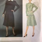 Vogue Pattern 2737, Vintage Paris Original CHLOE, Misses Blouson DressSize 12