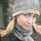 Mission Falls Accent Accessories, hats bags, scarves knitting pattern 10 projects DK weight yarn