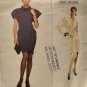 Vogue 2087 Tapered Dress Karl Lagerfeld Sewing Pattern Paris Original Size 10