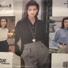 Vogue 1021  Anne Klein American Designer Misses' Blouse Sewing Pattern Size 14 16 18