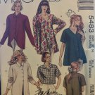 McCall's 5483 Misses' Tunics or Blouses Sewing Pattern size 22 24