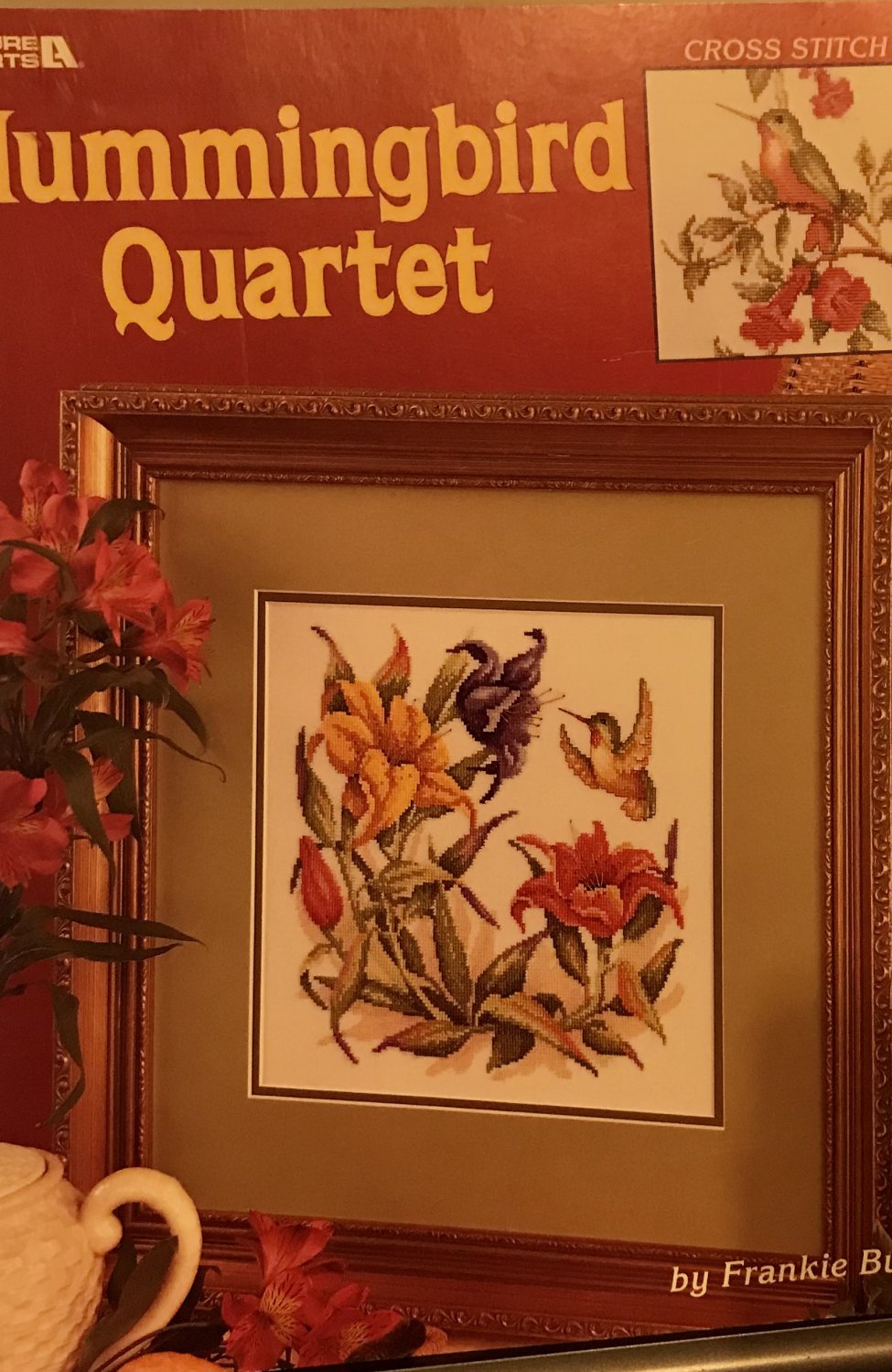 Hummingbird Quartet Cross Stitch Pattern Leisure Arts Leaflet #3459
