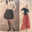 Vogue 2073 Evening Gown Cocktail Dress Bubble Skirt Albert Nipon sewing pattern Size 10