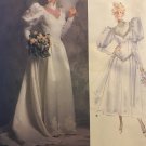 Vogue Bridal Original 2178 Misses Wedding Gown, Brides Maids Dresses Sewing Pattern Size 8 Vogue Bridal Original 2178 Misses Wedding Gown, Brides Maids Dresses Sewing Pattern Size 8