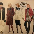 Vogue 1261 Maternity Jacket Dress Top Pants and Skirt Sewing Pattern Sizes 12 14 16 UNCUT