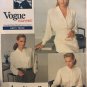 Vogue 2390 Anne Klein American Designer Misses' Blouse Sewing Pattern Size6 8 10