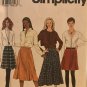 Simplicity 9214 Misses Skirt Sewing Pattern Size 12 14 16
