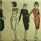 Vogue 6268 Misses' Dress and Tunic with neckline and sleeve variations Sewing Pattern size 18