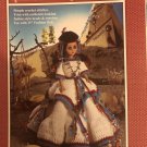 Indian Princess Southwestern Gown for 15¨ Indian Doll Crochet Pattern Fibre Craft FCM238