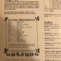 Little Miss Muffet 13" Bed Doll Gown Crochet Pattern Fibre Craft FCM158