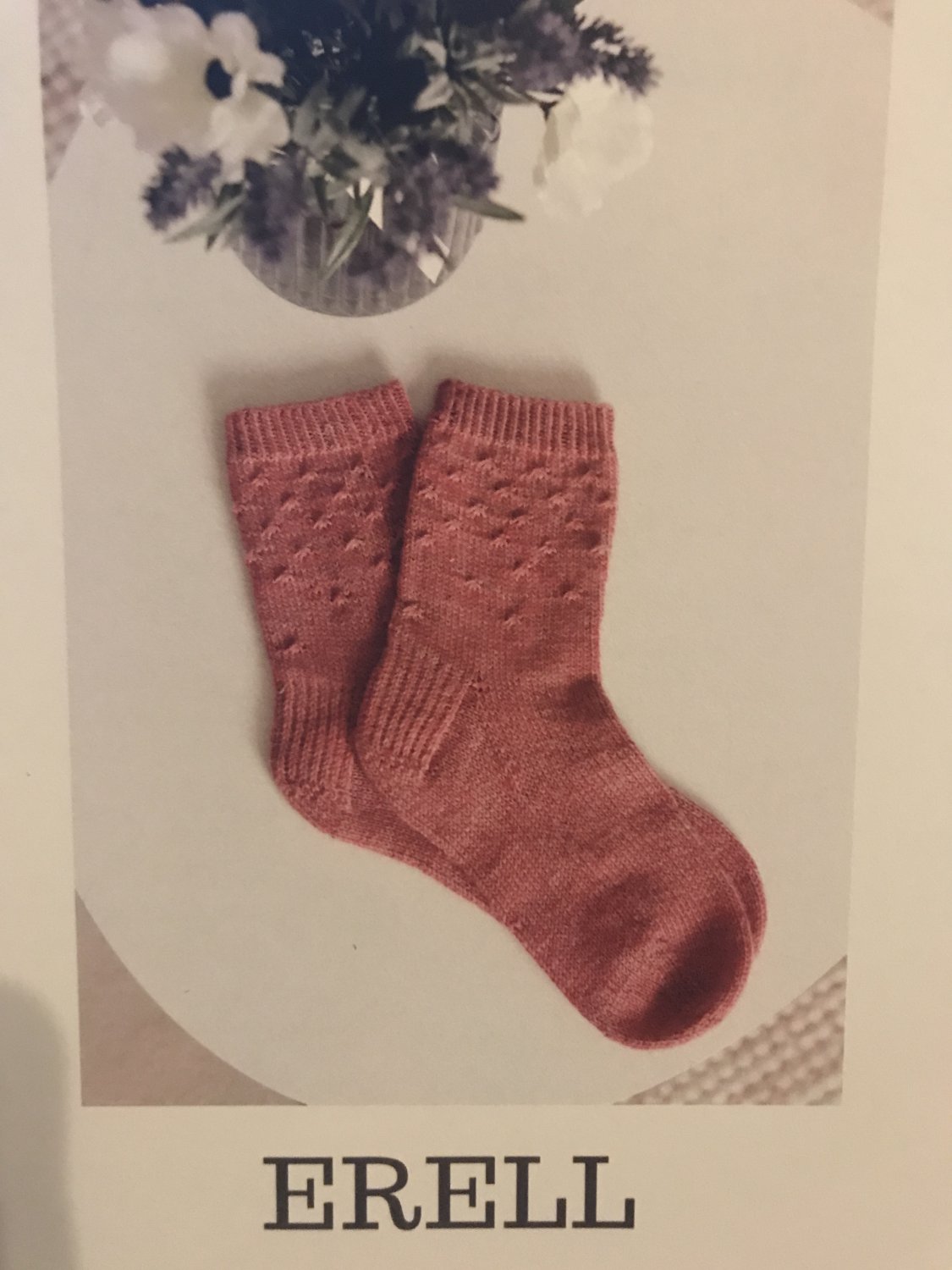 Erell Socks Knitting Pattern - Along With Anna Designs