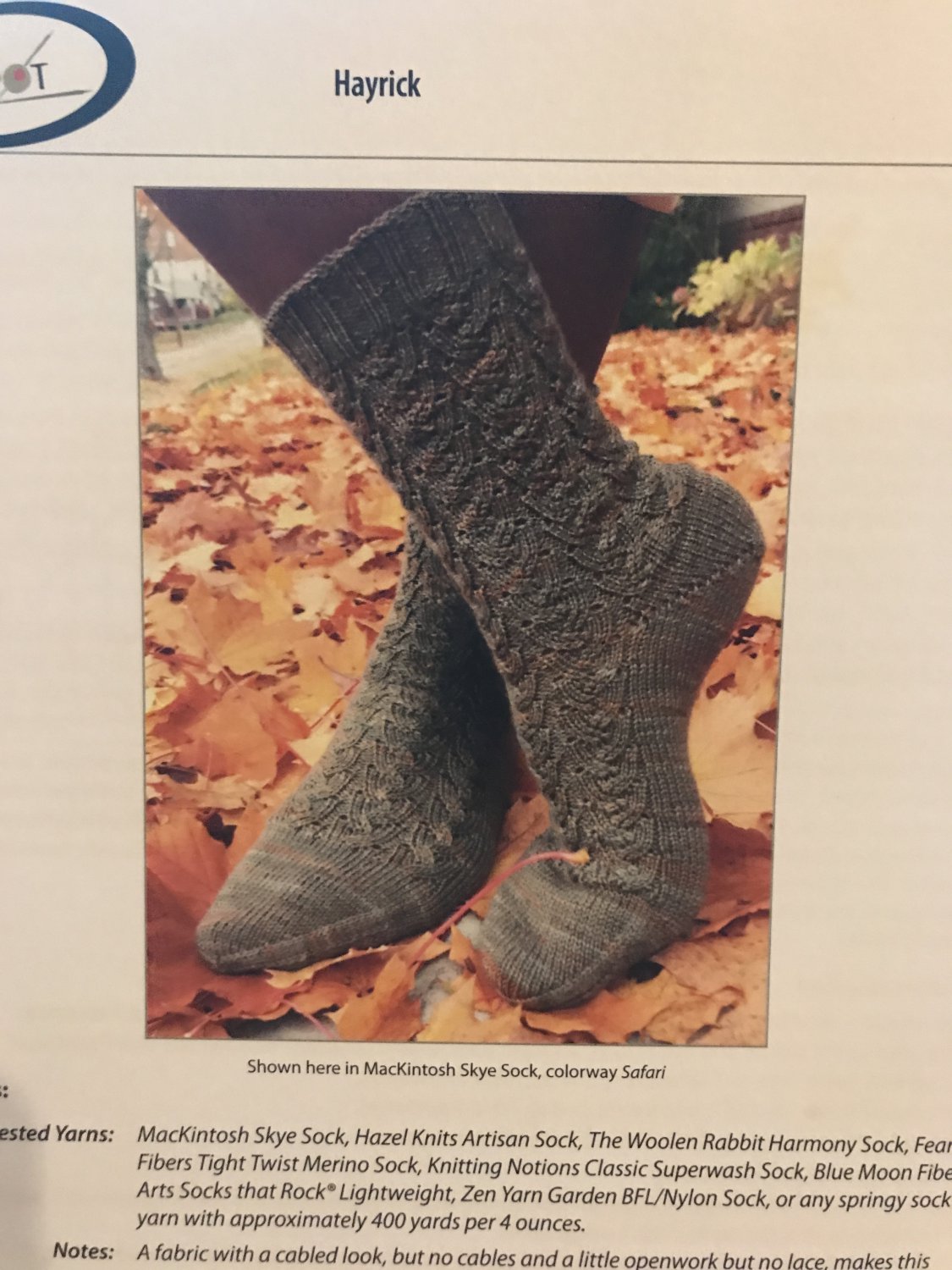 Hayrick Socks Knitting Pattern - Knitspot Pattern