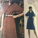 Vogue Americana 1099 Geoffrey Beene Sewing Pattern Size 12 Dress cut/complete