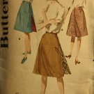Butterick 2797 Vintage 1960's Back Wrap Skirt Plus Size waist 32" hip 42"