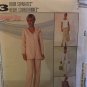 McCall's 9267 Misses' Unlined Jacket, Top, Pull-on Pants and Bias Skirt Sewing Pattern Size 8 10 12