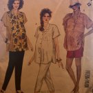 McCalls 2497, Short Sleeve Shirt, Collared Blouse, Shorts, Pants, Capris, Size 12, Bust 34