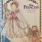 Simplicity 0695 Girls Princess Dress Cape Daisy Kingdom Doll Dress Sewing Pattern Size 3 4 5 6 8