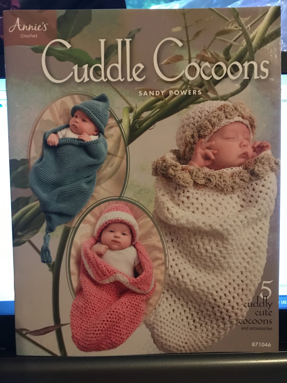 Cuddle Cocoons for baby Annies Attic 871046 crochet pattern