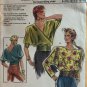 Burda 5535 Misses Dolman Sleeve Blouse Sewing Pattern Sizes 8 to 18
