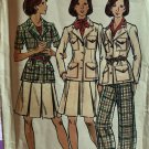 Butterick 3582 Misses' Vintage Safari Jacket, Skirt & Pants Sewing Pattern Size 12 Butterick 3582 Misses' Vintage Safari Jacket, Skirt & Pants Sewing Pattern Size 12