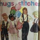 Simplicity 7468 Child's Tops, Jumper, Overalls, Lined Vest, top Sewing pattern, Size 2-6X