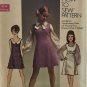 Simplicity 8614 A Line Jumper Dress, Blouse, Bust 34, Uncut Sewing Pattern